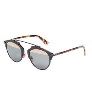 NEW Dior So Real Round Tinted Frame Sunglasses